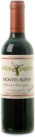 Вино красное сухое «Montes Alpha Cabernet Sauvignon, 0.375 л» 2011 г.