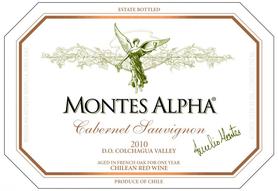 Вино красное сухое «Montes Alpha Cabernet Sauvignon» 2010 г.