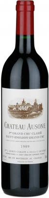 Вино красное сухое «Chateau Ausone Saint-Emilion 1er Grand Cru» 1989 г.