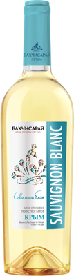Вино столовое белое полусухое «Бахчисарай Совиньон Блан»