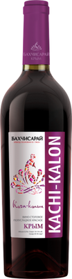 Вино столовое красное полусладкое «Бахчисарай Качи-Кальон»