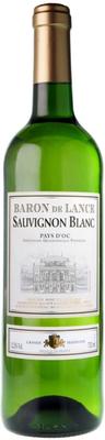 Вино белое сухое «Sauvignon Blanc Baron de Lance» 2014 г.