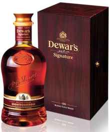 Виски шотландский «Dewar's Signature» в подарочной упаковке