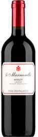 Вино красное сухое «Le Marmorelle Lazio Rosso Merlot» 2015 г.