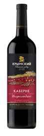 Вино столовое красное полусладкое «Крымский винный завод Каберне»