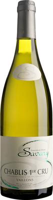 Вино белое сухое «Savary Chablis Premier Cru Les Vaillons» 2013 г.