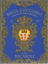 Вино красное сухое «Rocca Guicciarda Chianti Classico Riserva» 2012 г.