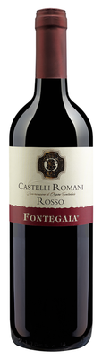 Вино красное сухое «Fontegaia Castelli Romani Rosso» 2014 г.