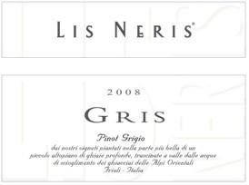 Вино белое сухое «Gris Pinot Grigio» 2013 г.