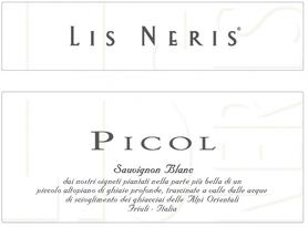 Вино белое сухое «Lis Neris Picol Sauvignon» 2013 г.