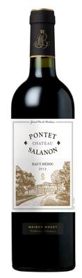 Вино красное сухое «Chateau Pontet Salanon» 2012 г.