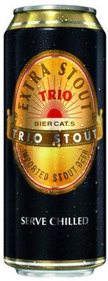 Пиво «Trio Extra Stout» в жестяной банке