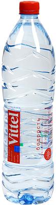 Вода негазированная «Vittel, 1 л» пластик