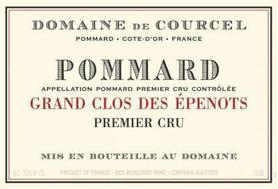 Вино красное сухое «Domaine de Courcel Pommard Grand Clos des Epenots Premier» 2011 г.