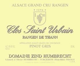 Вино белое сухое «Domaine Zind-Humbrecht Pinot GrisThann» 2011 г.