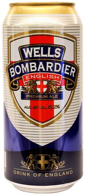 Пиво «Wells Bombardier» в жестяной банке
