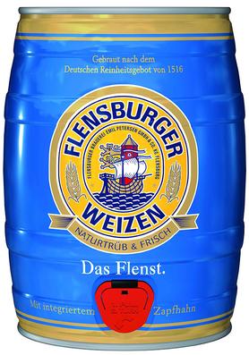 Пиво «Flensburger Weizen» кегля