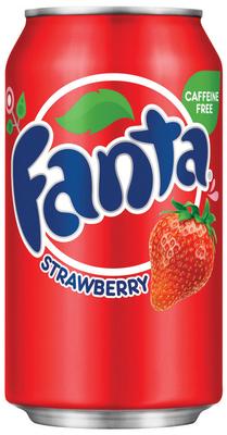 Газированный напиток «Fanta Strawberry»