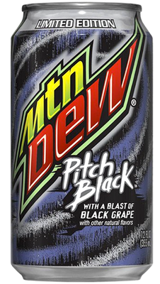 Напиток газированный «Mountain Dew Pitch Black»