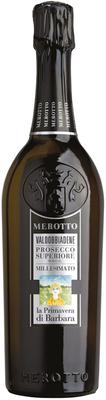 Вино игристое белое сухое «Valdobbiadene Prosecco Superiore Dry la Primavera di Barbara Rive Col San Martino, 0.75 л» 2015 г.