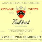 Вино белое сухое «Gewurztraminer Goldert Grand Cru» 2003 г.