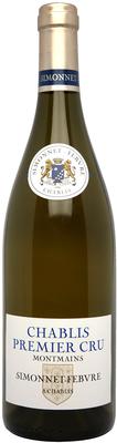 Вино белое сухое «Simonnet-Febvre Chablis Premier Cru Montmains» 2014 г.