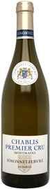 Вино белое сухое «Simonnet-Febvre Chablis Premier Cru Montmains» 2014 г.