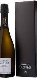 Шампанское белое брют «Champagne Geoffroy Purete Brut Nature Premier Cru» в подарочной упаковке