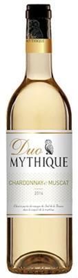 Вино белое сухое «Duo Mythique Chardonnay Muscat» 2014 г.
