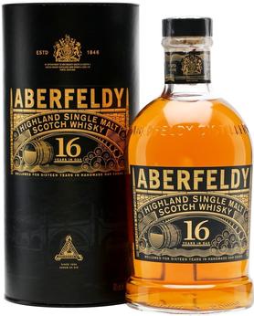 Виски шотландский «Aberfeldy 16 Years Old» в тубе