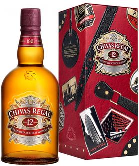Виски шотландский «Chivas Regal 12 years old» в металлической упаковке
