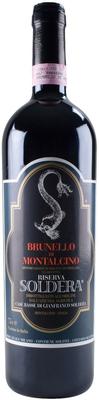 Вино красное сухое «Brunello di Montalcino Riserva Soldera» 1990 г.