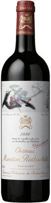 Вино красное сухое «Chateau Mouton Rothschild, 0.75 л» 1996 г.