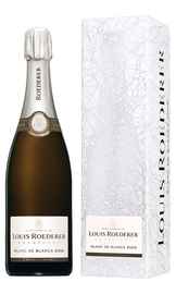 Вино игристое белое брют «Louis Roederer Brut Blanc de Blancs» 2010 г., в подарочной упаковке "Графика"