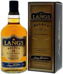 Виски «Langs Select 12 Years Old» в подарочной упаковке