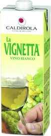 Вино белое сухое «Caldirola La Vignetta Bianco (Tetra Pak)»