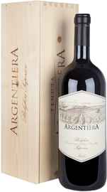 Вино красное сухое «Argentiera» 2012 г., в деревянной упаковке
