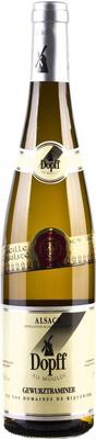 Вино белое полусухое «Dopff au Moulin Gewurztraminer de Riquewihr, 0.375 л» 2013 г.