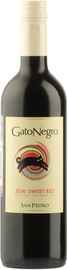 Вино красное полусладкое «San Pedro Gato Negro» 2014 г.