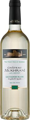 Вино столовое белое полусладкое «Chateau Mukhrani Sauvignon Blanc»