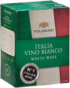 Вино белое полусухое «Folonari Italia Vino Bianco»