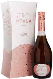 Шампанское розовое брют «Ayala Rose №8 Brut» 2008 г., в подарочной упаковке