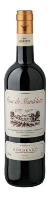 Вино красное сухое «Tour de Mandellotte Rouge, 0.75 л» 2014 г.