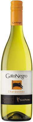 Вино белое сухое «Gato Negro Chardonnay» 2015 г.