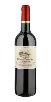 Вино красное сухое «Chateau Pombrede» 2011 г.