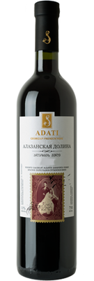 Вино красное полусладкое «Адати Алазанская Долина»