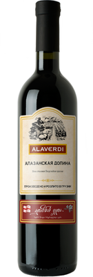 Вино красное полусладкое «Алаверди Алазанская долина»