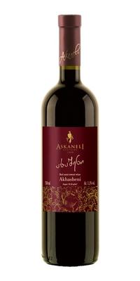 Вино красное полусладкое «Братья Асканели Ахашени» 2014 г.