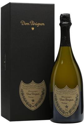 Шампанское белое брют «Dom Perignon, 0.75 л» 2006 г., в подарочной упаковке