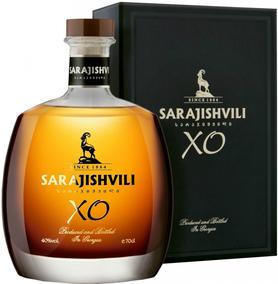 Коньяк грузинский «Sarajishvili XO, 0.35 л» в подарочной упаковке